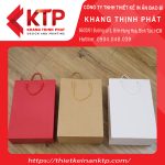 Chất liệu cao cấp, dày dặn của túi trơn có sẵn