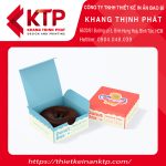 Công nghệ Flexo để in hộp giấy đựng bánh ngọt donut
