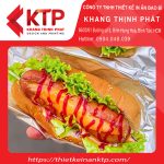 Giấy bạc cũng là loại giấy phổ biến để đựng hot dog