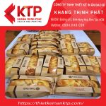 Giấy Kraft đựng bánh mì hoa cúc