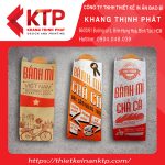 Hình ảnh mang đậm chất Việt Nam được in trên túi giấy