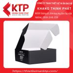 Hộp cứng nắp cài cứng cáp màu đen