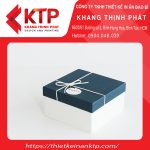 Hộp đựng quà màu sắc trang nhã, bắt mắt