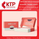Hộp đựng quần áo có tone màu tươi tắn