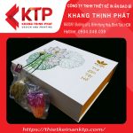 Hộp đựng trà hoa sen