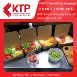 Hộp giấy cứng đựng thực phẩm thân thiện với môi trường