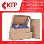 Hộp giấy đựng quần áo làm từ giấy Kraft phổ biến