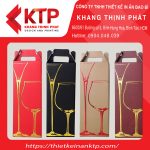 Hộp giấy đựng rượu thường có những màu sang trọng
