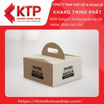 Hộp giấy thiết kế tay cầm tiện lợi