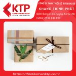 Hộp quà trang trí theo phong cách vintage