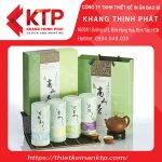 Hộp trà mang màu sắc trang nhã