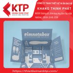Mẫu hộp cứng nắp để hai bên thông dụng