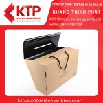 Mẫu hộp giấy cứng nắp chồm độc đáo