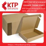 Mẫu hộp giấy cứng nắp liền thông dụng