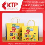 Mẫu túi xách giấy dùng để quà sinh nhật