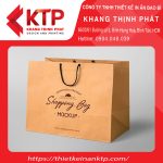 Túi đựng mỹ phẩm chất liệu giấy kraft