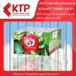 Túi giấy chuyên đựng táo, khay táo