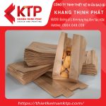 Túi giấy Kraft mini được dùng để đựng thức ăn nhanh
