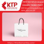 Túi giấy quà tặng của các shop thời trang thời thượng và cao cấp