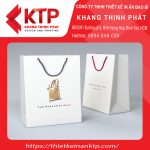 Túi xách giấy sẽ được in với họa tiết, màu sắc có tính thẩm mỹ cao