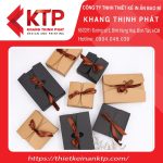 Hộp giấy Kraft theo phong cách cổ điển, độc đáo