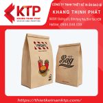 In logo trên túi giấy Kraft