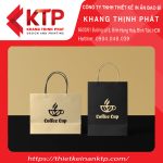 Túi giấy cửa hàng cà phê