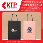 Túi giấy logo mỹ phẩm