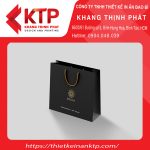 Túi giấy màu đen cao cấp