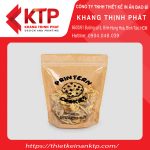 Bao bì bánh snack bằng giấy, một mặt trong suốt