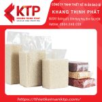 Bao bì đựng gạo hút chân không