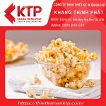 Bắp rang bơ là món ăn vặt bắt miệng