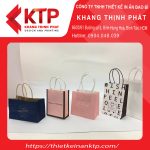 Các mẫu túi giấy đựng đồ trang sức nhỏ xinh, đẹp mắt