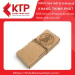 Chất liệu giấy Kraft đơn giản, tinh tế