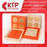 Chất liệu in hôp giấy đựng bánh trung thu bằng carton lạnh