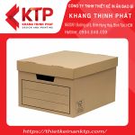 Giấy Carton là nguyên liệu chính của hộp bìa cứng