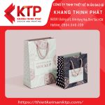 Họa tiết ấn tượng của túi giấy cán màng