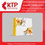 Họa tiết hoa lá nhẹ nhàng tinh tế