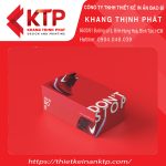 Hộp đựng giày màu đỏ nổi bật