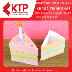 Hộp đựng quà theo phong cách bánh sinh nhật dễ thương