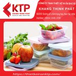 Hộp đựng thực phẩm an toàn cho sức khỏe