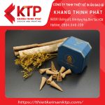 Hộp giấy đựng nhang trầm nụ màu xanh dương