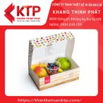 Hộp giấy đựng trái cây khối lượng 1kg