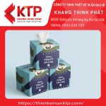 Hộp giấy in offset đựng khăn giấy