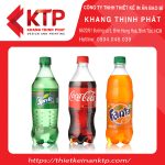 In bao bì chai nhựa bằng chất liệu PET