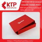 In hộp giấy bìa cứng dạng nắp gài giá rẻ