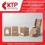 In hộp giấy có nhiều mẫu mã, kiểu dáng khác nhau.