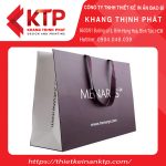 Kiểu túi giấy có cán màng mờ