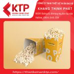 Mẫu bao bì bắp rang bơ phổ biến