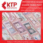 Mẫu bao bì đựng thước phong cách học sinh